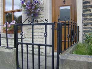 Manchester Wrought Iron Railings